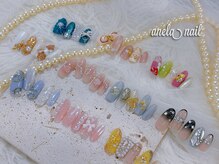 アネラネイル(anela nail)の雰囲気（成人式　手描き系もお任せ下さい(^^)ご予約お待ちしています☆）
