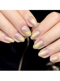 ピンクイエローマグネット