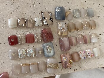 エールスネイル(ailes nail)の写真/サンダル映えする最旬フットネイル