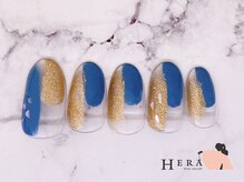 ヘラー 渋谷(HERA)/クリア　塗りかけ　ラメ　シェル