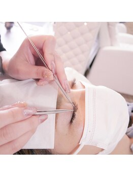 アイラッシュ ミル 御領店(eye lash Miru)/施術風景