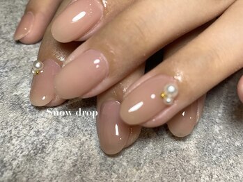 スノー ドロップ(Snow drop)/シンプル