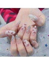 クイーンズビューティーサロン 新宿本店(Queen's beauty salon)/チップ長さだしやりつけ放題