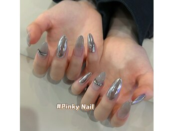 ピンキーネイル(Pinky Nail)/長さだし持ち込みデザイン