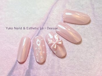 ユウコネイルズアンドエステティック ラ デェス(Yuko Nails & Esthetic La Deesse)/B シルバーコース ¥6500→¥5500