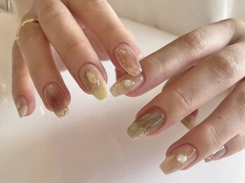 マリーネイルズ 大阪梅田店(MARIE NAILS)/新規様8000円 0814dくすみカラー
