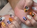 ハロウィンお任せnail