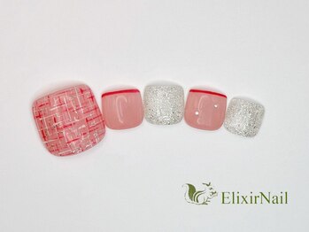エリクサーネイル 長堀橋(Elixir Nail)/フットやり放題/クーポン使用