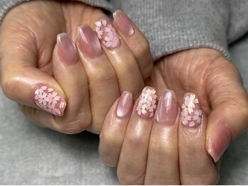 ネイルサロン 虹色の写真/高い技術力×モチの良さ抜群♪ネイル初心者の方にもオススメ！居心地×仕上がりに高評価◎