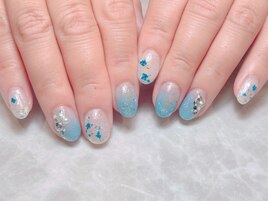 ネモフィラブルーネイル
