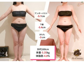 ラ コンシェル 三軒茶屋店/Before after【三軒茶屋店】