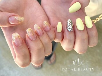 アテ(ate)/イエローネイル★