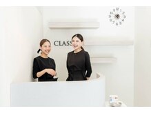 クラス(CLASS)の雰囲気(スタッフ2人が笑顔でお出迎えいたします♪)
