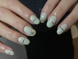 ミントグリーンニュアンス