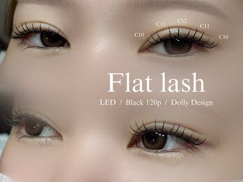 トータルビューティー ララ(Total Beauty RARA)/LEDフラットラッシュ120本6550円