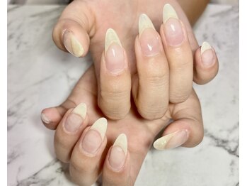 レアネイル(Lea nail)の写真/爪のお悩みもお気軽に♪自爪をいたわるフィルインで美爪へ◎