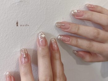 アイネイルズ 四条河原町店(I-nails)/たれこみネイル￥6500～11500