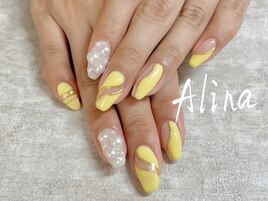 ミラーアートネイル