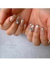 リアンスネイル ヴィヴィッド 岡山店(LianS nail ViViD)/ナチュラル＋パーツ