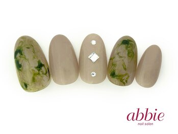 ネイルサロン アビー 宮益坂店(abbie)/タイダイビジュー¥10560