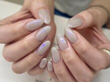 リット バイ セブンルックス 大宮東口店(Lit by 7LOOKS)/オーロラネイル/7000