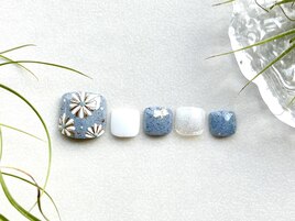 8月フットネイル定額【Summer】