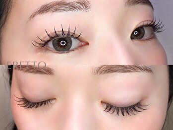 エレット 茗荷谷店(ERETTO)/ フラットマットエクステ100本