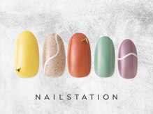 ネイルステーション ルミネ有楽町店(NAIL STATION)/カラフルネイル／パラジェル