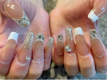 オーキッド(orchid)の写真/自爪が短い・弱いなど、コンプレックスをお持ちの方もお任せください◎細く長く、女性らしい美しい手元に♪