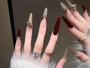 センスネイル 池袋店(Sense Nail)/秋冬ネイル エレガントデザイン