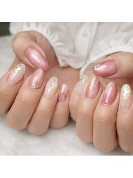 ネイルサロン ディーバ 調布店(Diva)の写真/特許取得≪リピートビューティジェル≫が叶える一ヵ月続く美しいフォルムでワンカラーでも映える手元へ♪