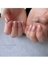 リアンスネイル ヴィヴィッド 岡山店(LianS nail ViViD)/２本アート
