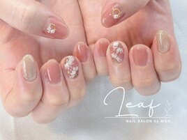 定額S/秋ベージュ×フラワー