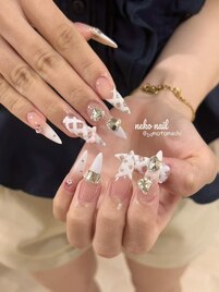 チェック　フレンチ　ロング