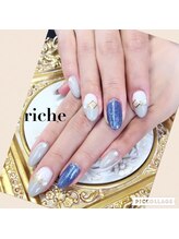 ネイル サロンアンドスクール リッシュ(Nail Salon&School riche)/オータムブルー