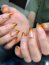 ブラウングラデーション