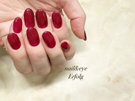 美爪育成シンプルワンカラー☆