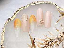 ハロウィンネイル￥6980