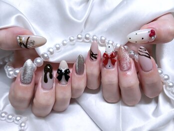 バレンタイン/チョコ/リボン