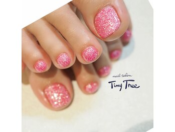 タイニーツリー(Tiny Tree)/ペディキュア/Barbieフラッシュ