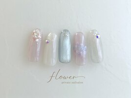 紫陽花ネイル☆
