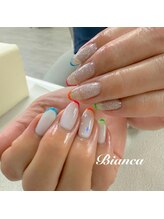 ビアンカ 沖縄南風原店(Bianca)/カラフル☆細フレンチ