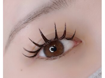 チルシー(Chilsea)/ダイアナラッシュ120束 ブラウン