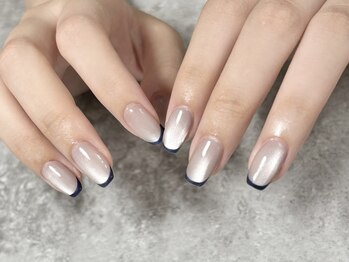 クーネイル(kuunail)/フレンチネイル¥7000