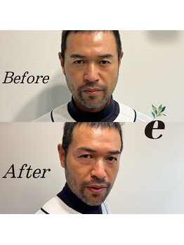エクロム(eclomme)の写真/【マンツーマンサロン】男性の眉毛と男性の爪を知り尽くした専門性でクオリティの高い仕上がりに♪