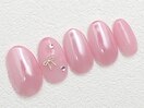 【定額】5490円★リボンネイル