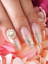 ヴィーナ 山口店(Vina)/シルバー・ラメグラデーション