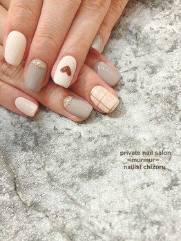 プライベート ネイルサロン マーマ(murmur)/バレンタインネイル
