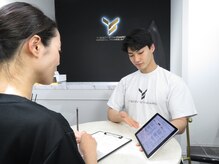 Y ボディスタンダード 麻布十番店(Y BODY STANDARD)の雰囲気（お客様のInbody体組成分析表をもとに専属トレーナーと目標設定！）