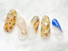 ターラ(Tara)/透け感レオパード